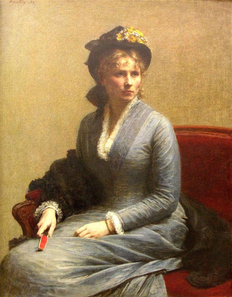 Charlotte Dubourg by Henri Fantin-Latour