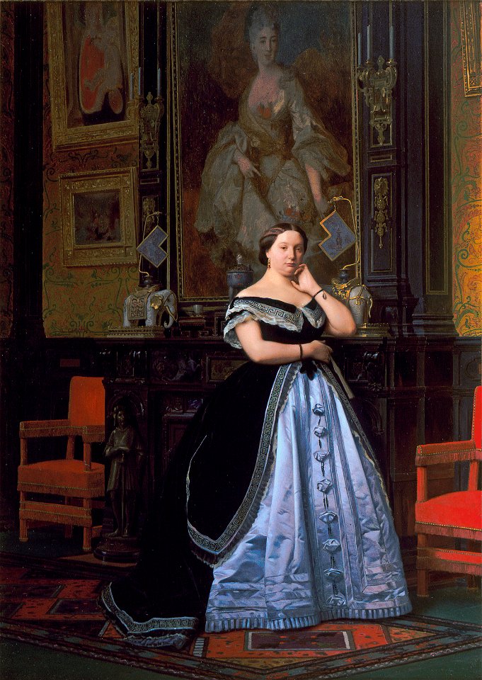 Charlotte Rothschild, by Jean-Léon Gérôme