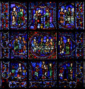 Chartres -30a- Temptations&Cana