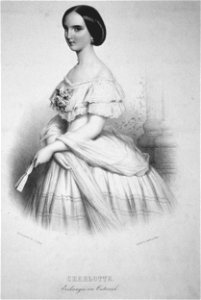 Charlotte von Belgien Litho