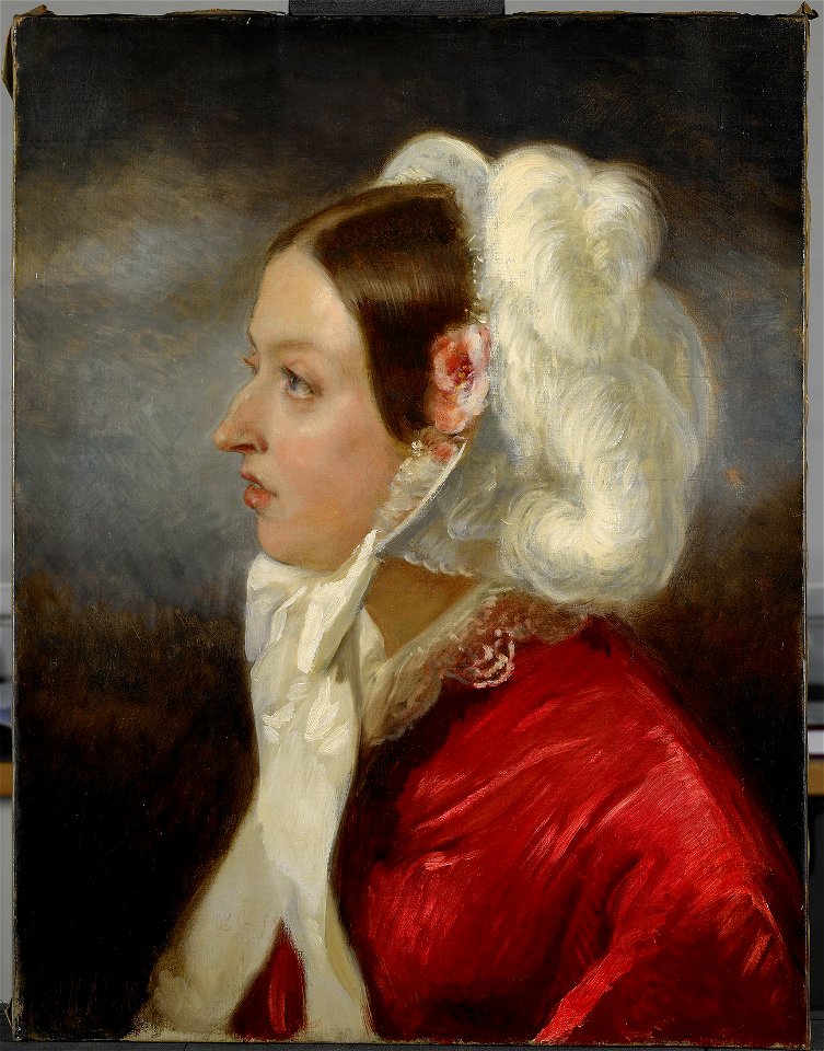 Charles-Lucien-Louis Muller (1815-92) - Queen Victoria (1819-1901) - RCIN 404886 - Royal Collection