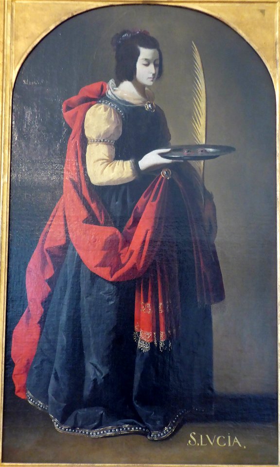 Chartres musée Sainte Lucie Francisco de Zurbaran Eure-et-Loir France