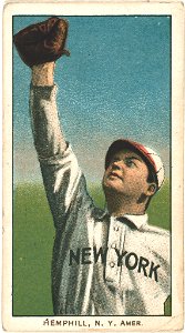 Charlie Hemphill, New York Highlanders, baseball card portrait LCCN2008676816
