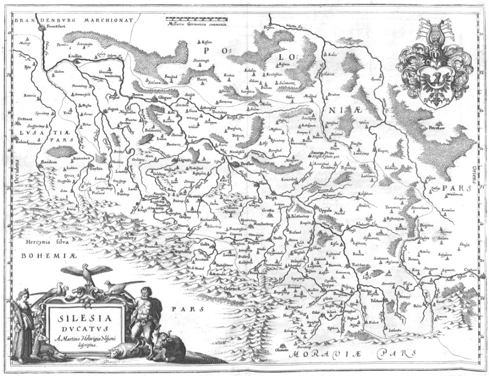 Charta deß Hertzogthumbs Schlesien (Merian)