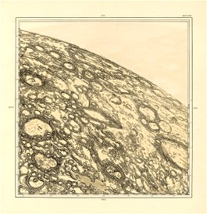 Charte der Gebirge des Mondes nach eigenen Beobachtungen in den Jahren 1840-1874 LOC 2008621701-23