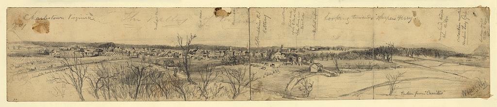 Charlestown, Virginia. The Valley of Virginia. Looking towards Harpers Ferry LCCN2004660439