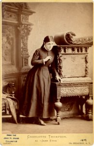 Charlotte Thompson as Jane Eyre - NYPL ps the 2712