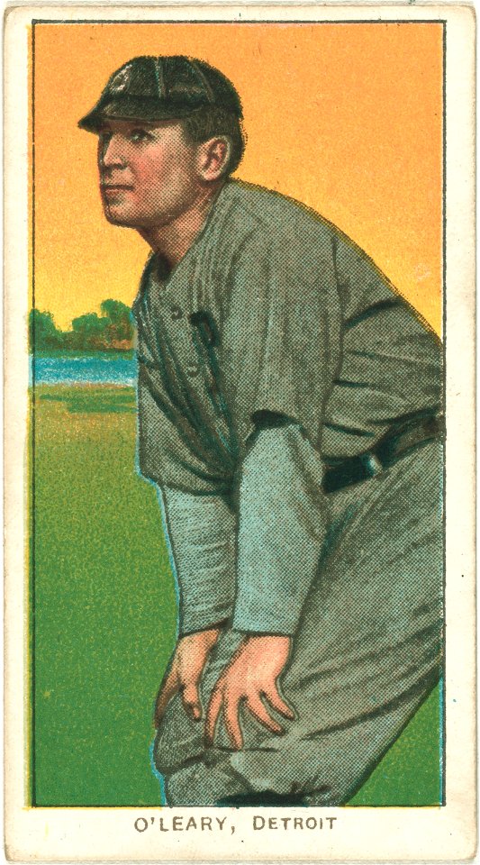 Charley O'Leary, Detroit Tigers, baseball card portrait LCCN2008676598