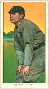 Charley O'Leary, Detroit Tigers, baseball card portrait LCCN2008676598