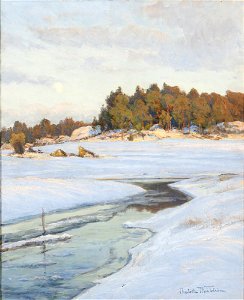 Charlotte Wahlström - An Evening in March - NM 1636 - Nationalmuseum