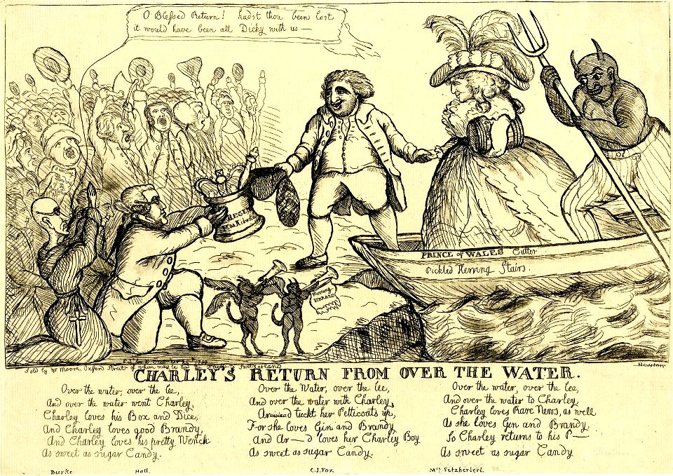 Charley's return from over the water (BM 1868,0808.5794 1)