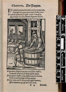 Chartarius. Der Papyrer. (The Paper Maker) (BM 1904,0206.103.21)