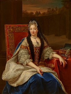 Charlotte de La Mothe Houdancourt, duchesse de Ventadour - Versailles. Free illustration for personal and commercial use.
