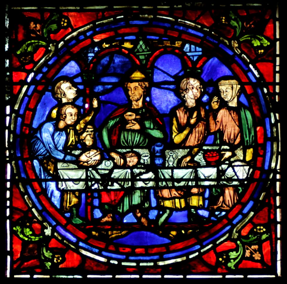 Chartres 30a-panel 5 - Traditional visual art under Public domain license