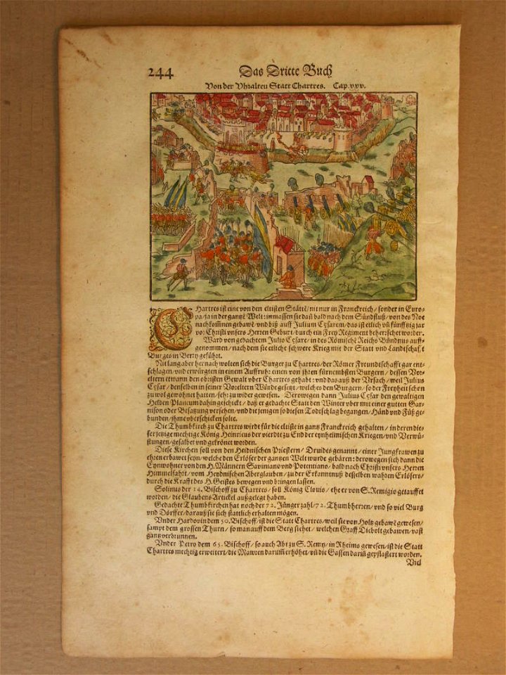 Chartres under attack (1600)