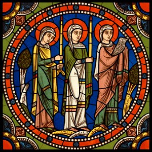 Chartres VITRAIL DE LA VIE DE JÉSUS-CHRIST Motiv 10 La Chandeleur