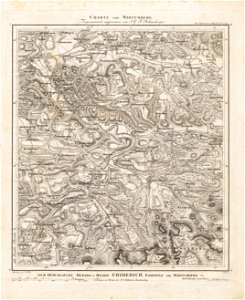 Charte von Schwaben Tafel 14 Kirchheim