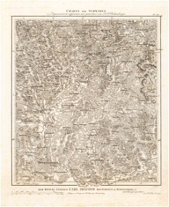 Charte von Schwaben Tafel 30 Rottweil