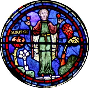 Chartres-028-g - 8 Vierge