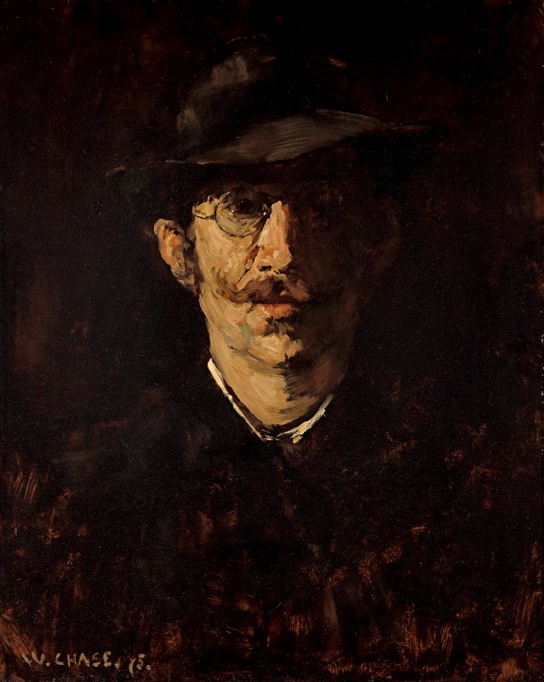 William Merritt Chase - Bildnis Hugo von Habermann - G 1059 - Lenbachhaus