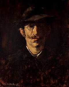 William Merritt Chase - Bildnis Hugo von Habermann - G 1059 - Lenbachhaus
