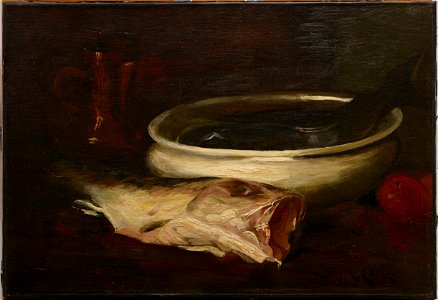 William Merritt Chase - Fish and Still Life - 1931.1 - Dallas Museum of Art