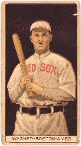 Chas. (Heinie) Wagner, Boston Red Sox, baseball card portrait LCCN2008678022