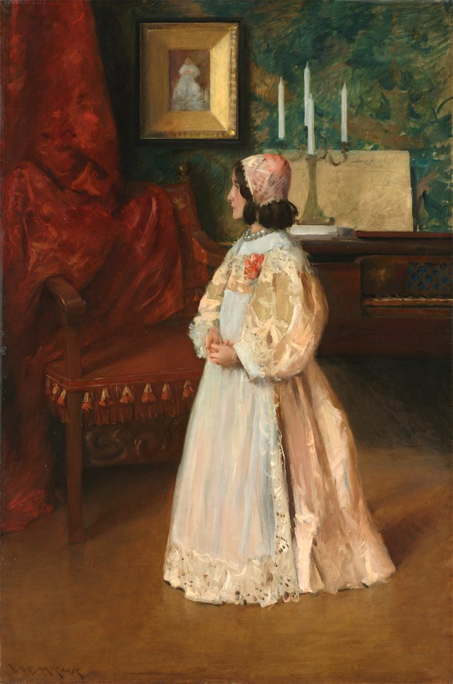 William Merritt Chase - Portrait of My Daughter Alice - 1920.254 - Cleveland Museum of Art