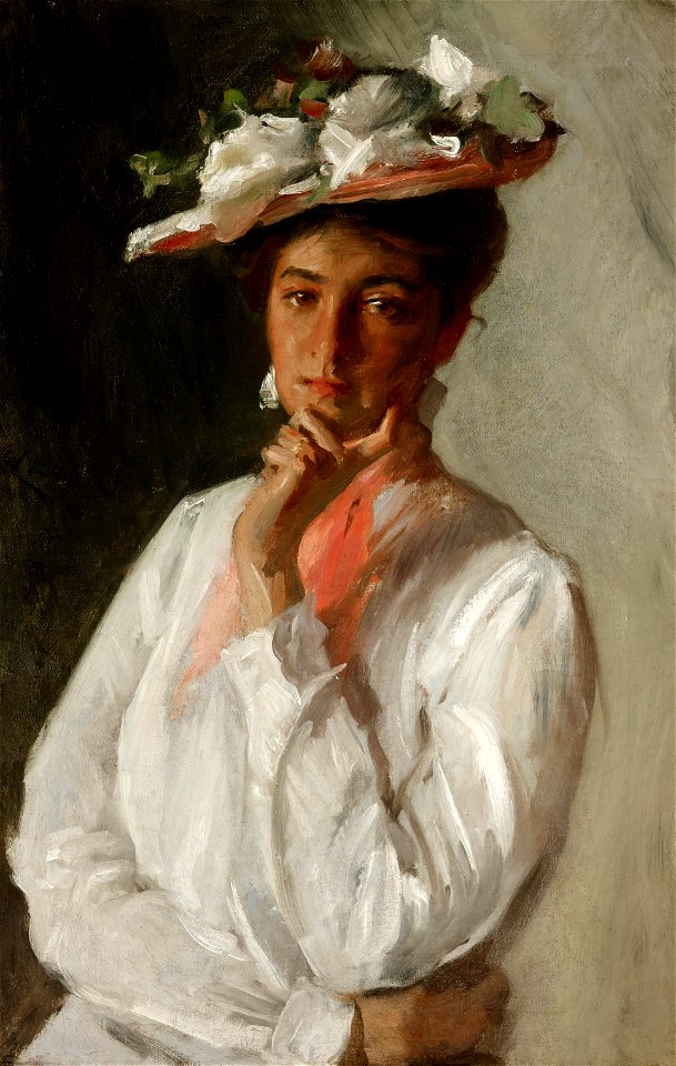 William Merritt Chase - Woman in White - 45.241 - Indianapolis Museum of Art