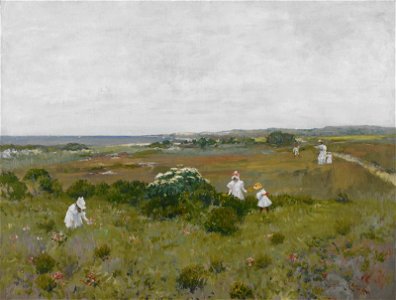 William Merritt Chase - Seaside Flowers, 1890s