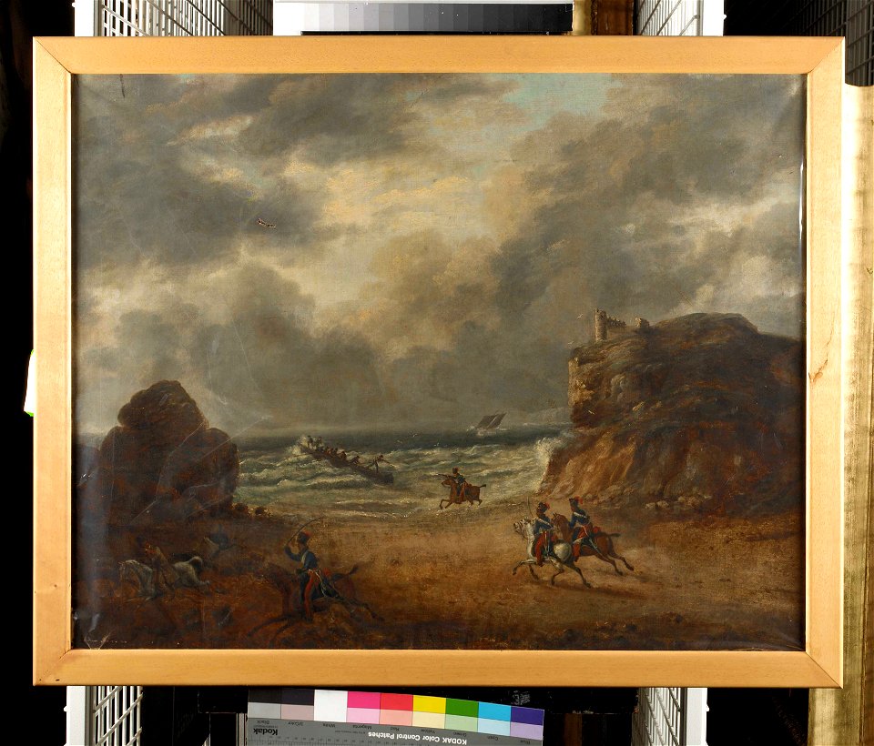 Chasing Smugglers on a Rocky Coast RMG BHC1072