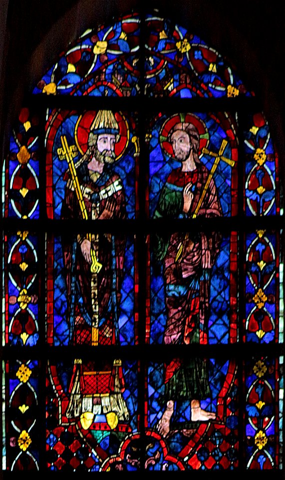 Chartres-105 Pierre et Christ
