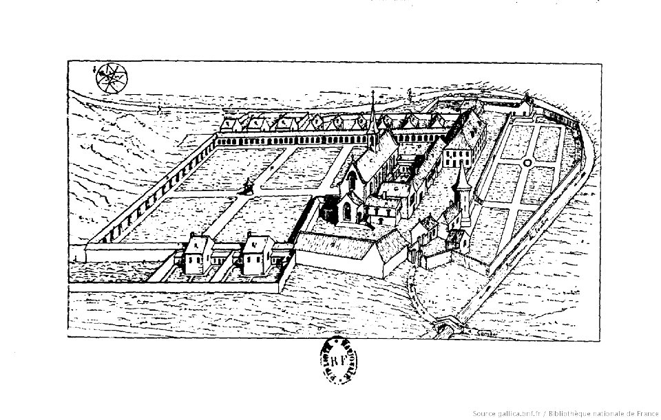 Chartreuse de Glandier en 1640