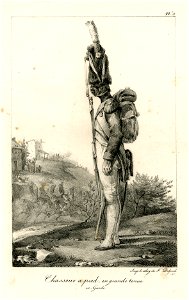Chasseur a pied en grande tenue (ex-garde) (BM 1855,0414.79)