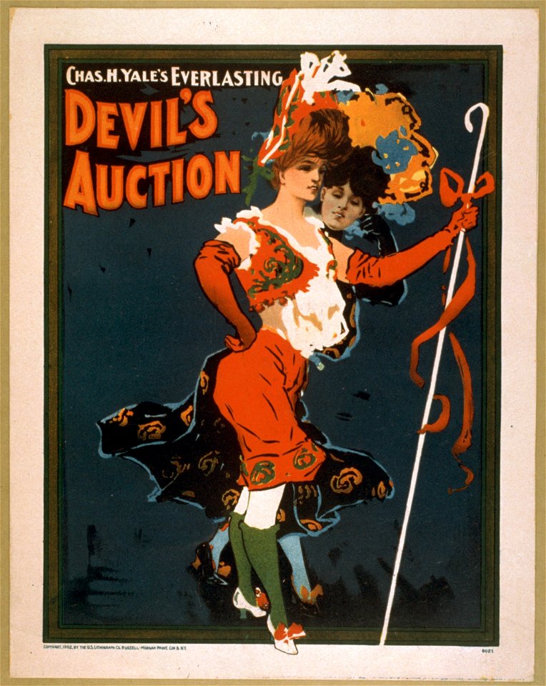 Chas. H. Yale's everlasting Devil's auction LCCN2014635389