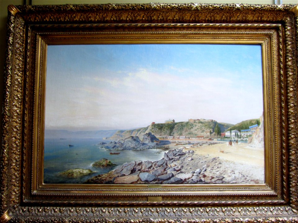 Chassin-Trubert, Desire - Caleta El Membrillo -1882 framed fRF01
