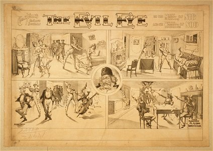 Chas. H. Yale's fantastic spectacle, The evil eye, or The many, merry mishaps of Nid and the weird, wonderful wanderings of Nod LCCN2014636295