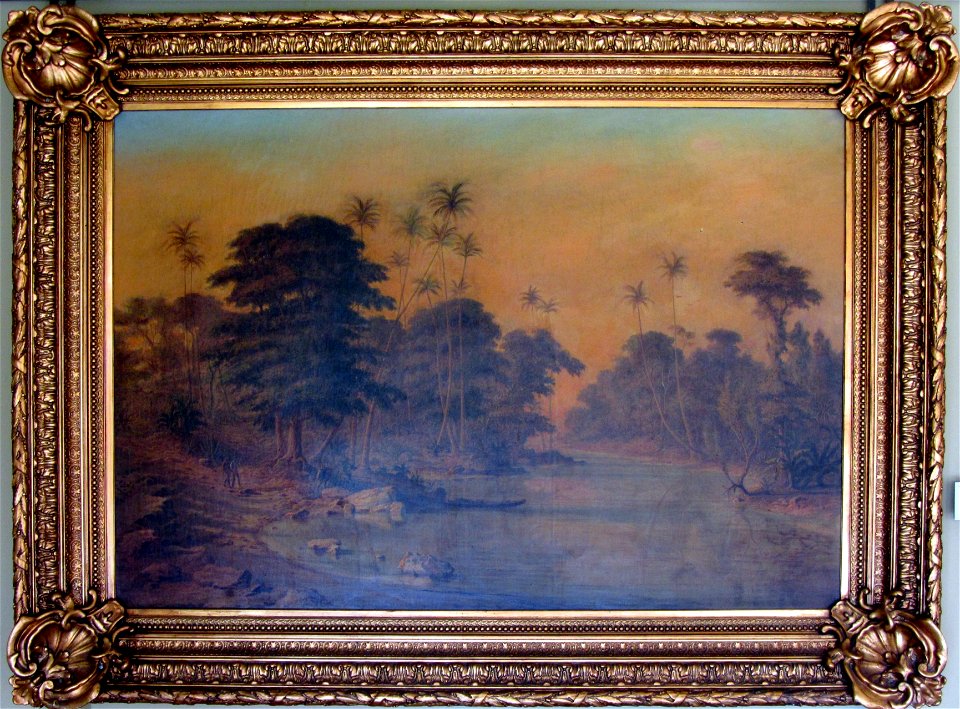 Chassin-Trubert, Desire - Paisaje del Amazonas -1886 ost MMBAV fRF01