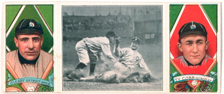 Chas. O'Leary-Tyrus Cobb, Detroit Tigers, baseball card portrait LCCN2008678408
