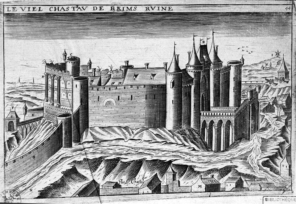 Chastillon C 1006460 reims chateau