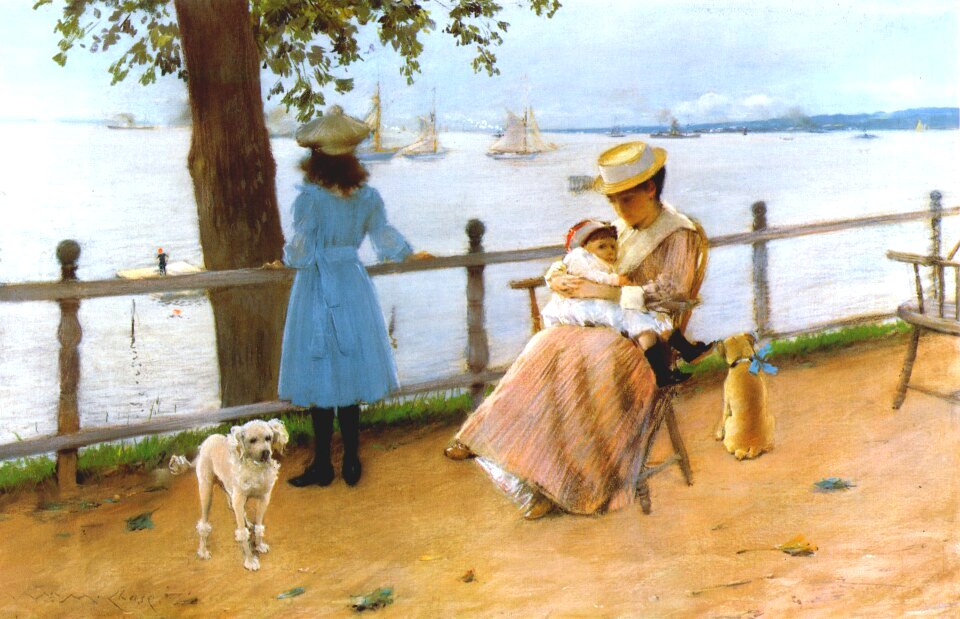 Chase William Merritt Gravesend Bay c1888
