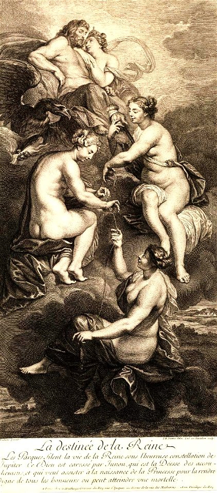 Chastillon Louis - La Destinée de Marie de Médicis