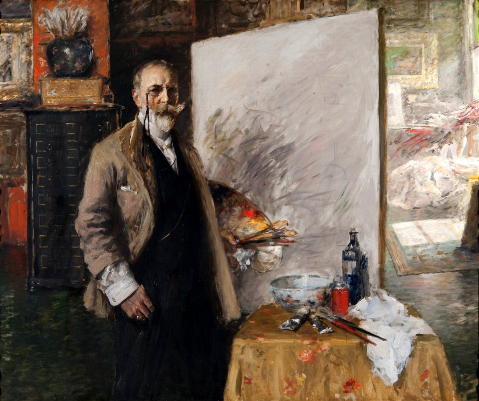 Chase William Merritt Self Portrait 1915