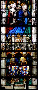 Chartres-Chapelle Vendôme-Jacques de Bourbon, Jeanne de Naples