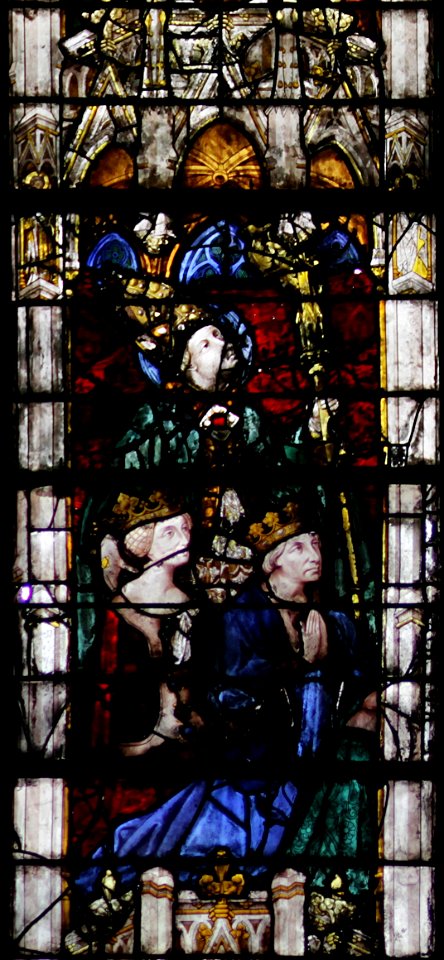 Chartres-Chapelle Vendôme-St Denis, Jacques de Bourbon, Jeanne de Naples