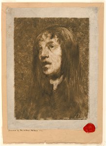 Monoprint, Portrait of a Woman, Looking Left, before 1880 (CH 18204847)