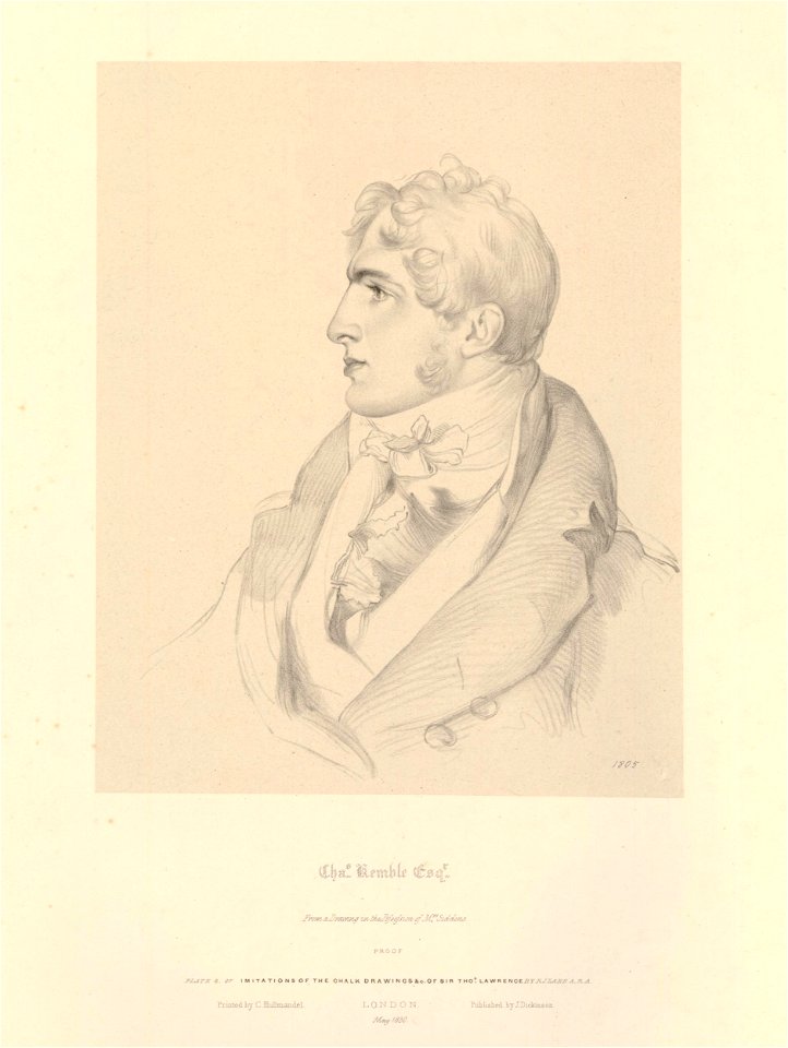 Chas. Kemble Esqr. (BM 1840,0627.54 1)