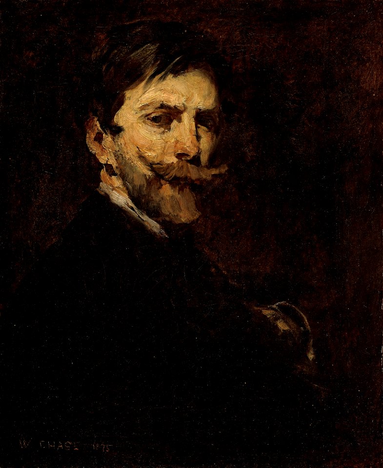 William Merritt Chase - Selbstbildnis - G 236 - Lenbachhaus