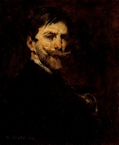 William Merritt Chase - Selbstbildnis - G 236 - Lenbachhaus