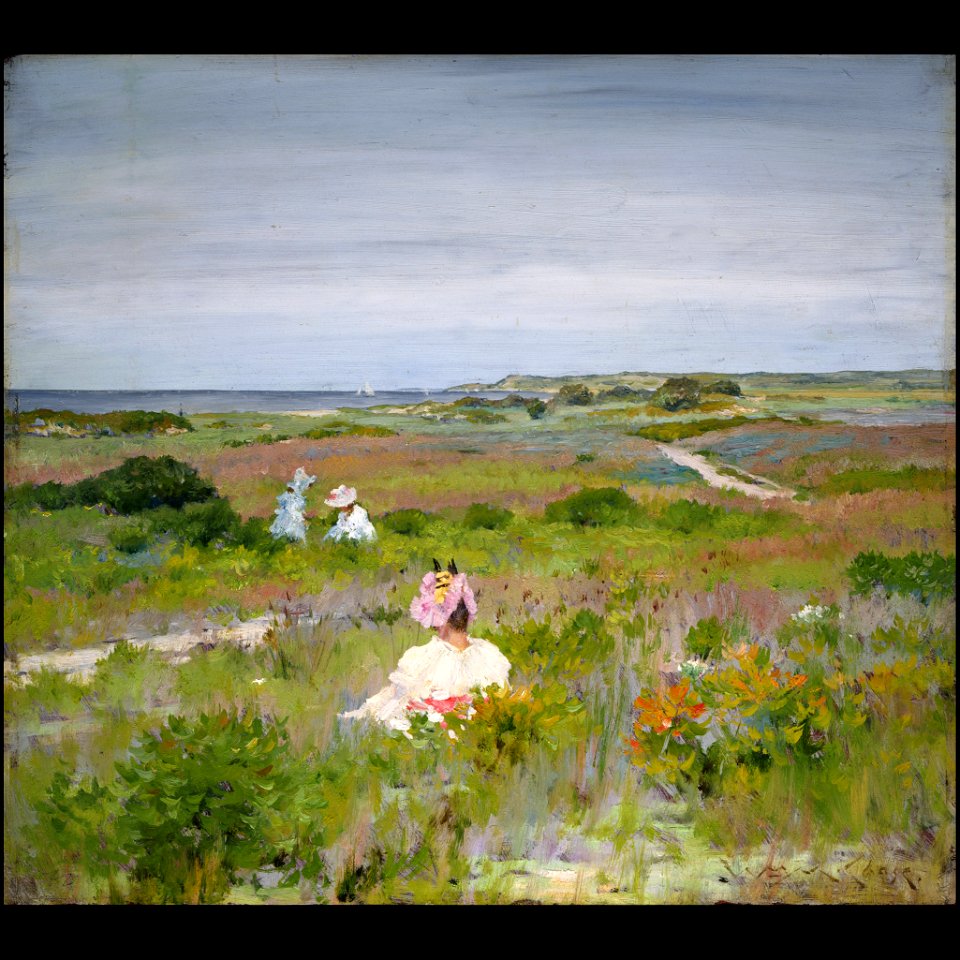 William Merritt Chase - Landscape- Shinnecock, Long Island - Google Art Project